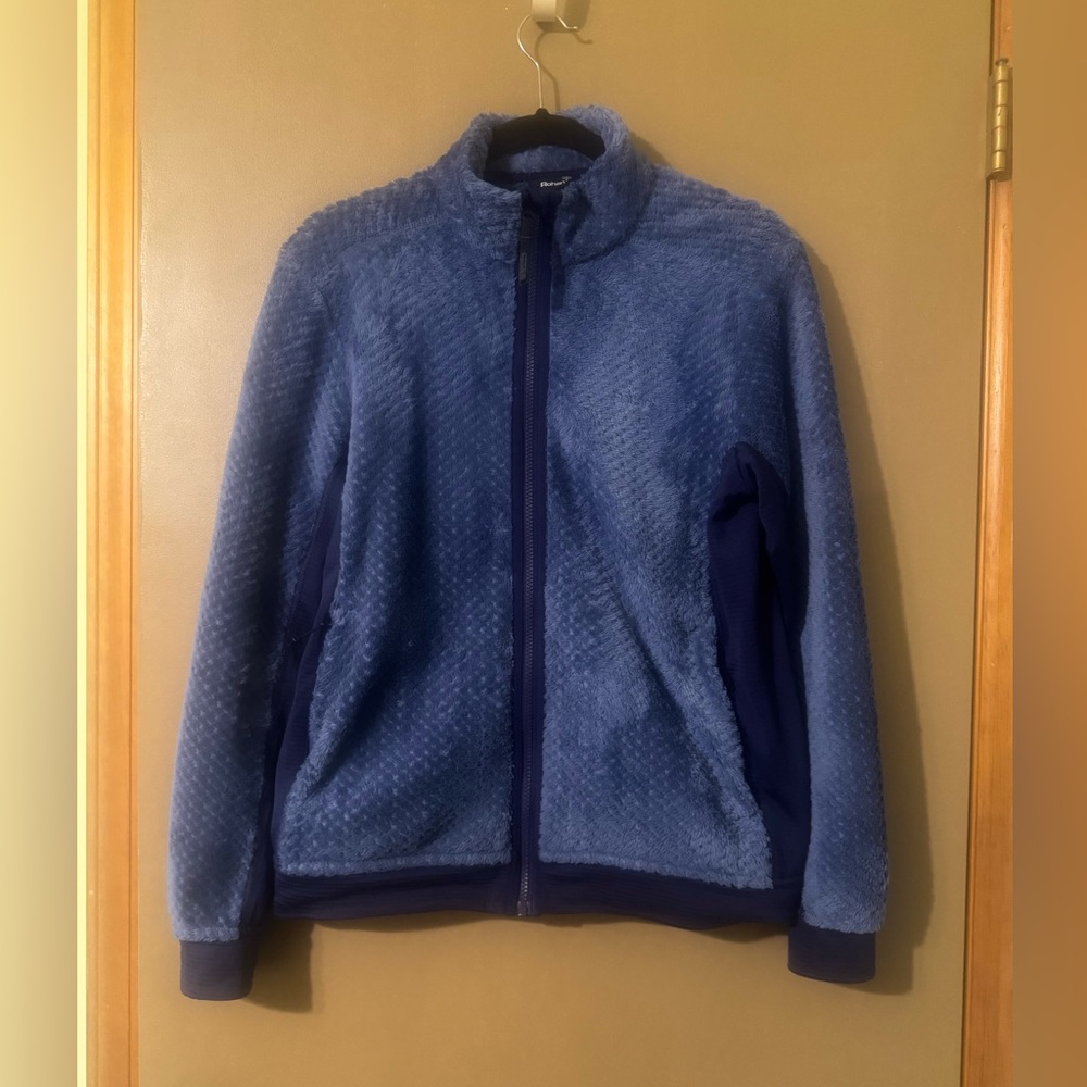 Rohan Pack Pocket Polartec Fleece Jacket Women’s Medium Blue Full Zip Outdoor